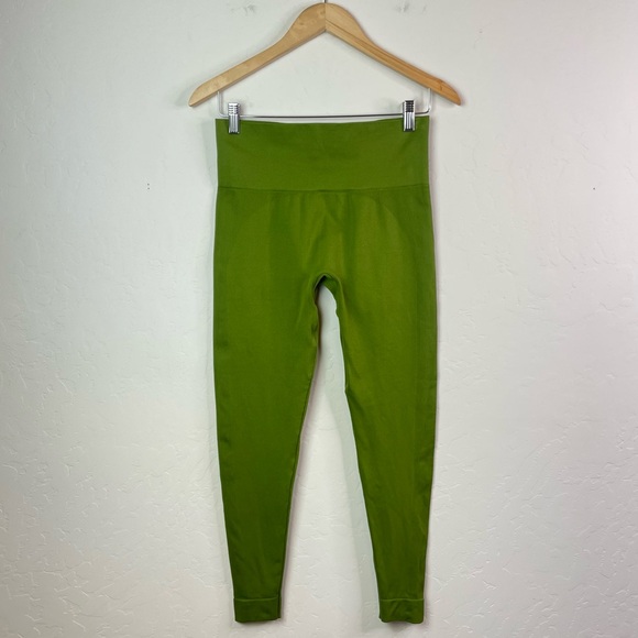 Set Active Sculptflex High-Rise Seamless Ribbed Compression Leggings Size Large - Picture 2 of 15